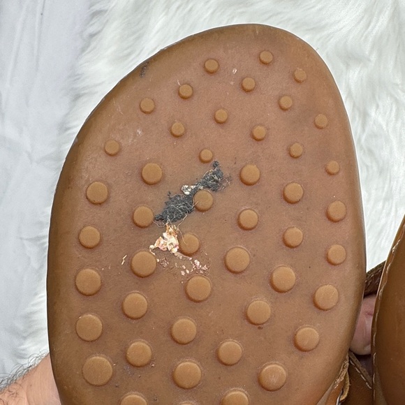 Born Women's Brown Leather Sandals Preowned worn see photos size 7 - Picture 6 of 7